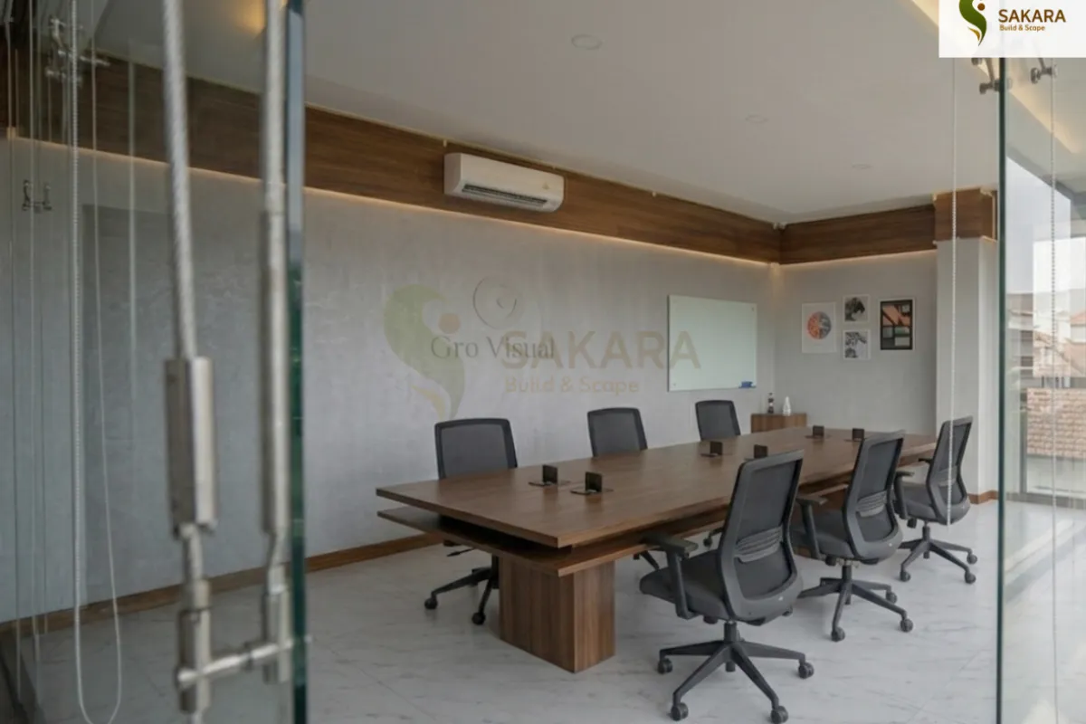 Desain Interior Kantor Minimalis: Transformasi Ruang Rapat beridentitas - Foto 3