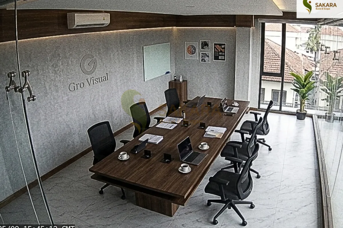 Desain Interior Kantor Minimalis: Transformasi Ruang Rapat beridentitas - Foto 5